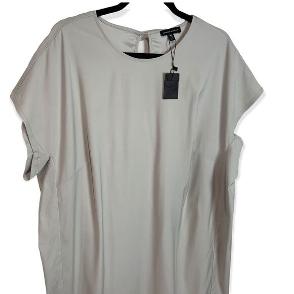 NWT Universal Standard Luxe Isabelle Shift Dress MEDIUM PETITE - Picture 2 of 9